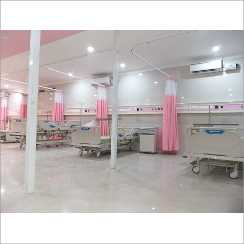 Multi Colors Available Icu Cubical Track And Curtains