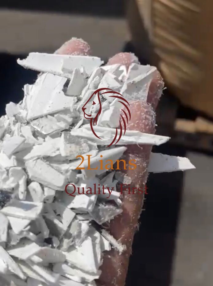 Pvc Window Profile Regrind White Plastic Scrap Hardness: Normal
