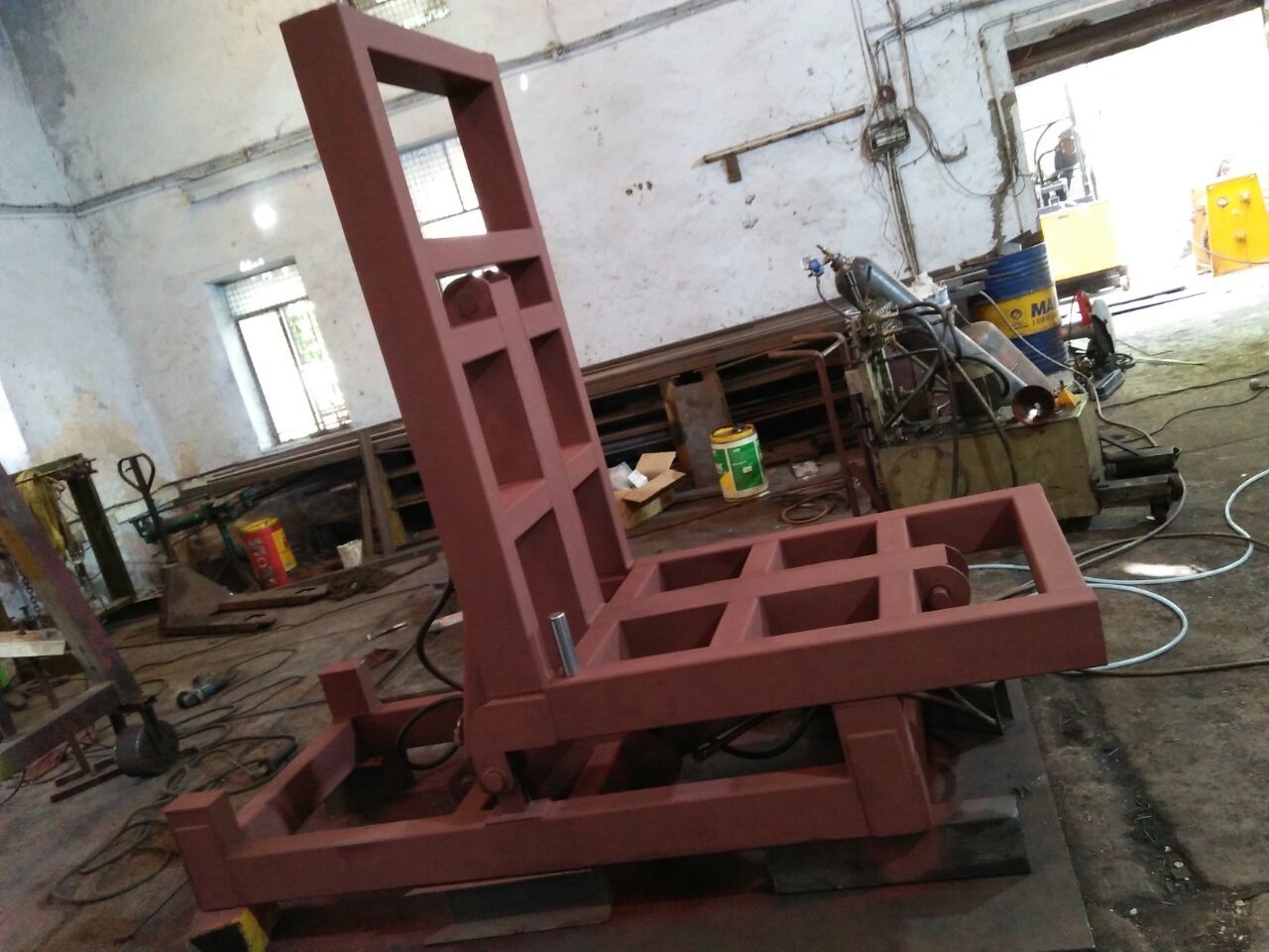 Aac Block Plant - Steel, 40-300 M3/day Capacity , Automated, Electric Power, 1 Year Warranty