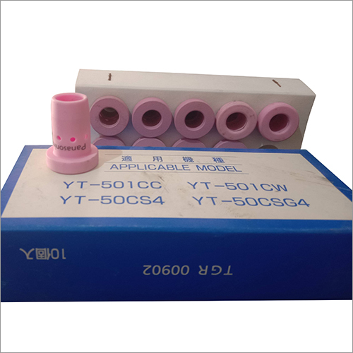 Orifice Nozzle Insulator - Other Material, Pink Color | Industrial Usage, Designed for Welding Machines
