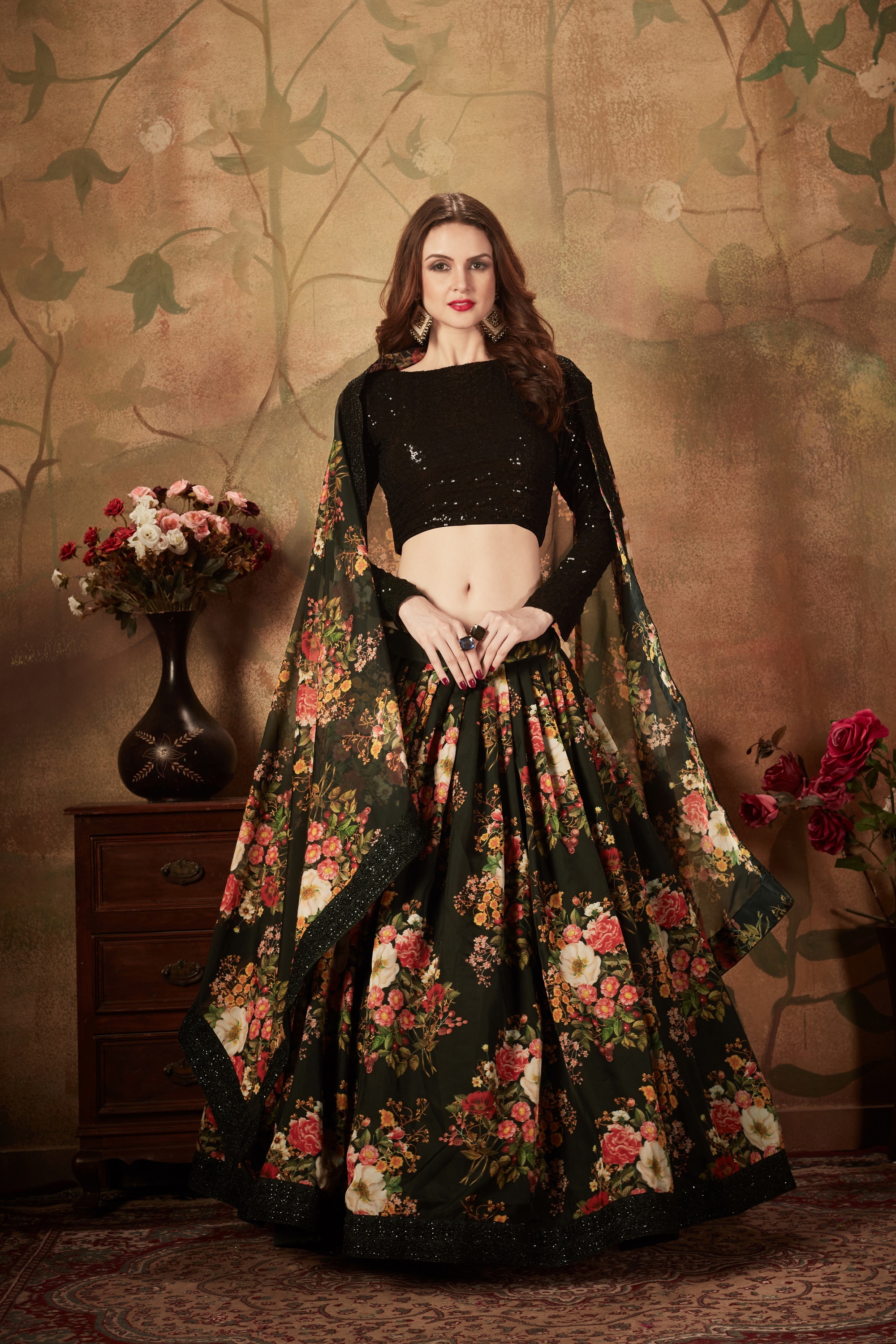 Black Lehenga Choli