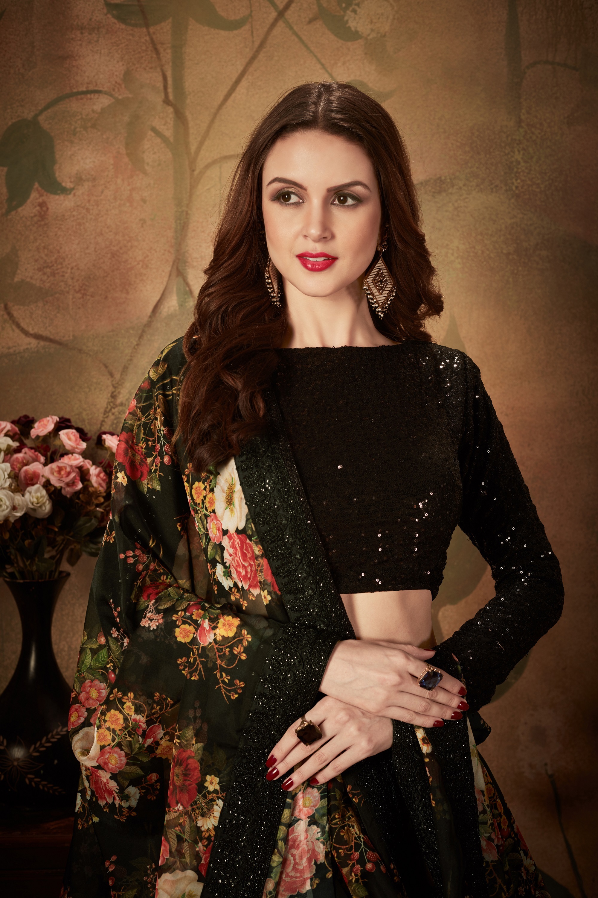 Black Lehenga Choli