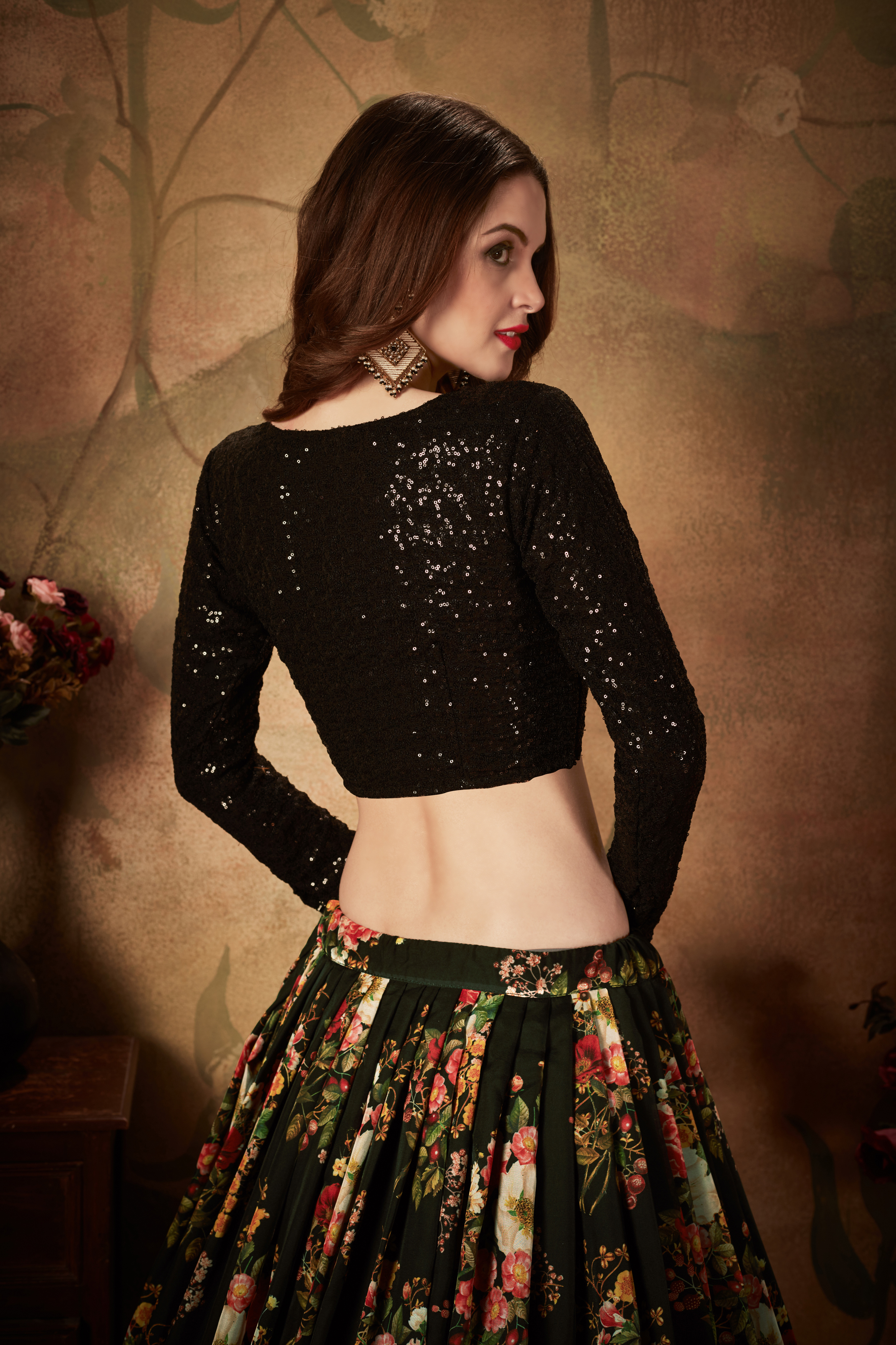 Black Lehenga Choli
