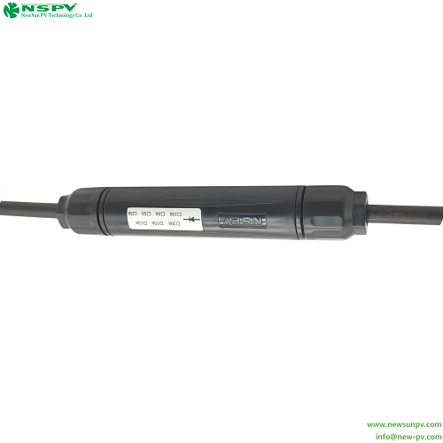Ip67 Waterproof Solar Diode Connectors 4d2 1000vdc 10a Pv Diode Connector - Ppe/pa Insulation Black 30a (Without Diode) -40 To +85â°c Operating Range Ul94-v0 Flame Class Crimp Connection