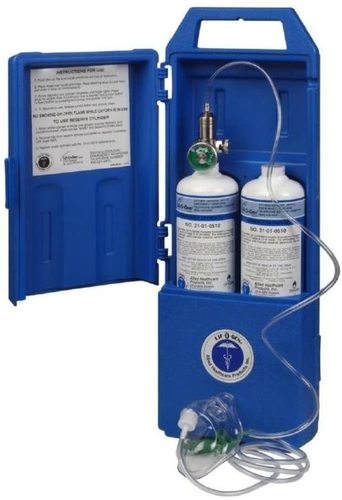 Portable Oxygen Kit - Compact Design, Lightweight and Durable Materials, Convenient for Travel and Medical Use