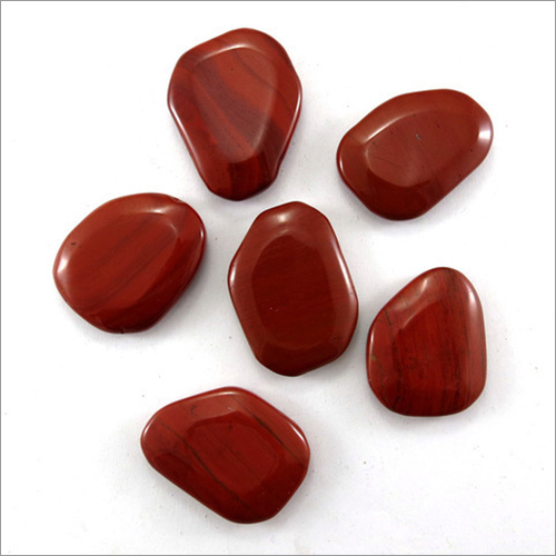 Red Jasper Palm Stones Size: Different Available