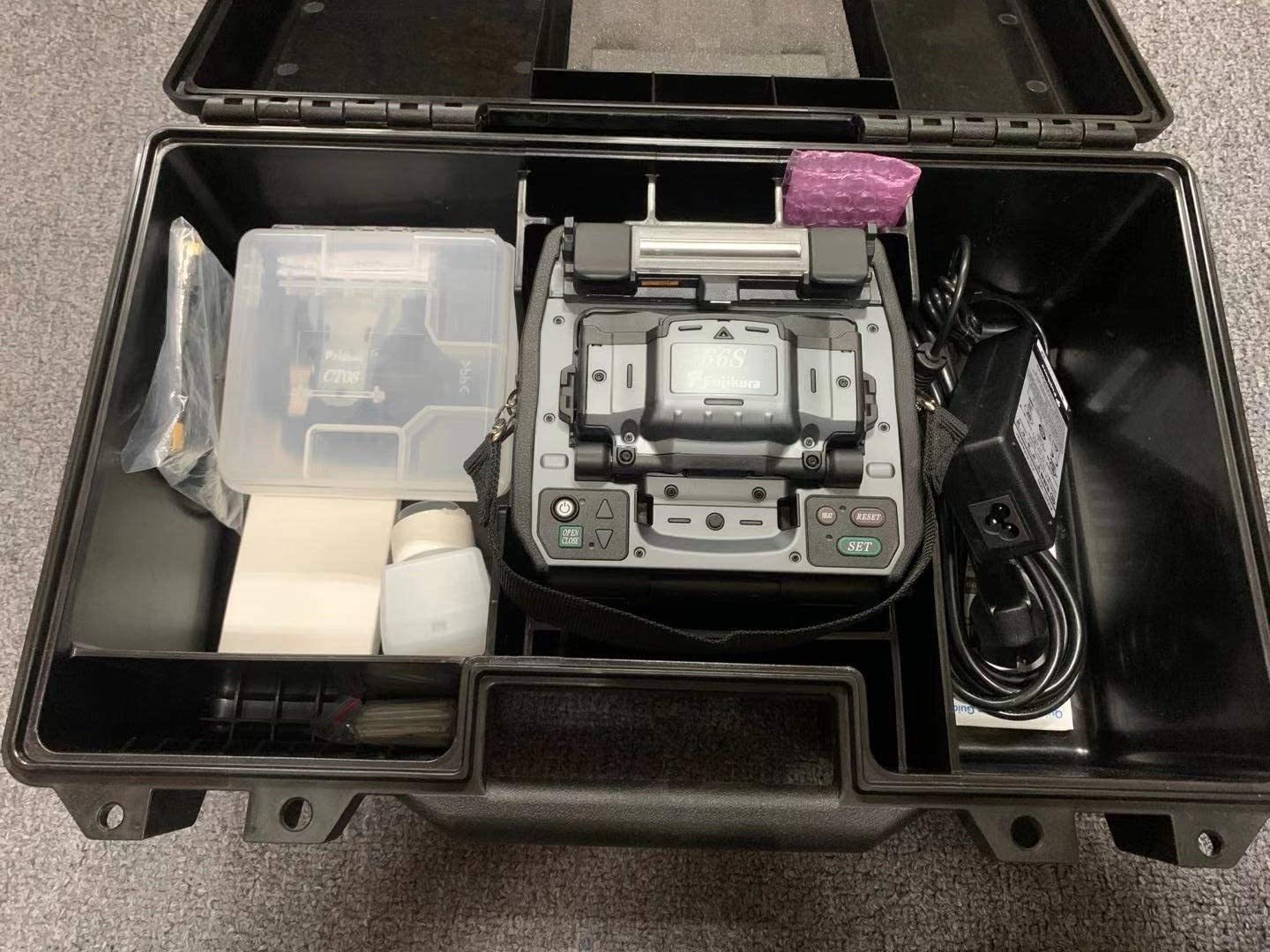 Blackish-grey Automatic Fujikura 66s+ Splicing Machine