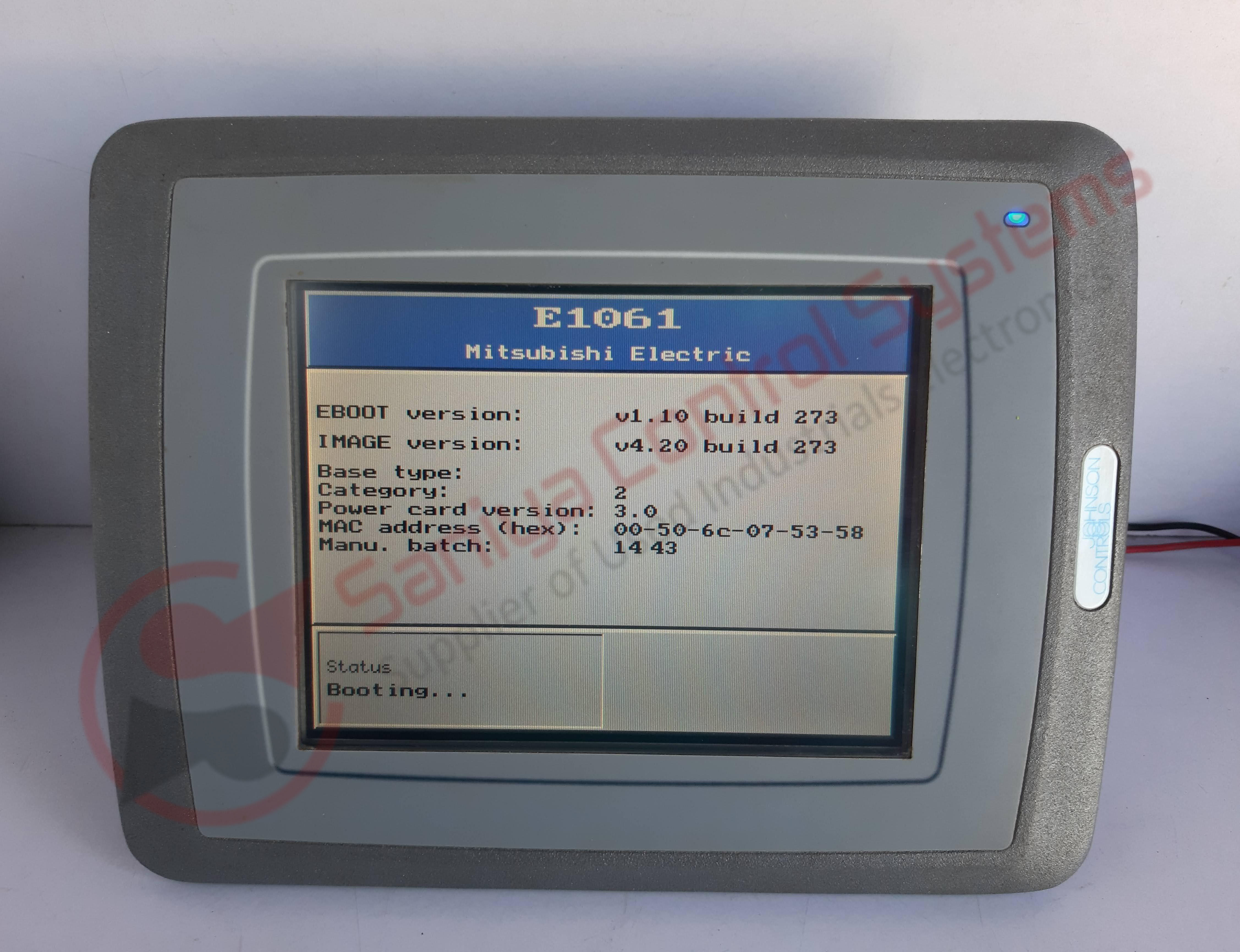Beijer E 1061 Mitsubishi Johnson Cotrols Hmi Panel