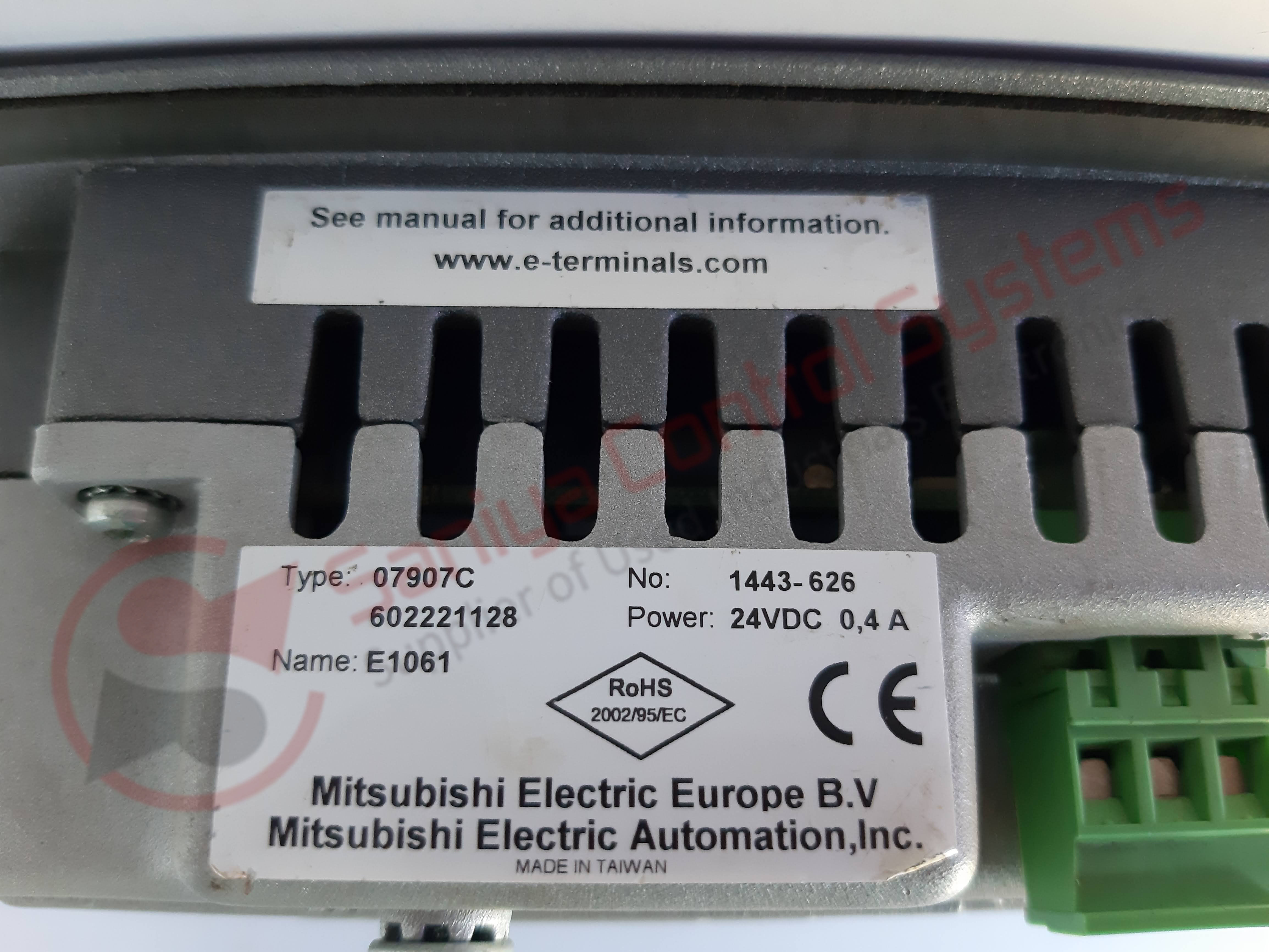Beijer E 1061 Mitsubishi Johnson Cotrols Hmi Panel