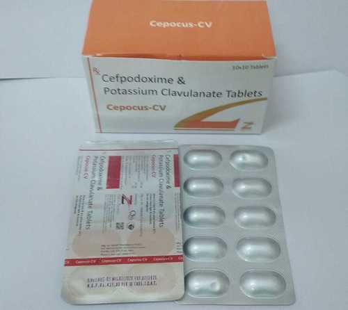 Tablets Cefpodoxime + Clavulanate Acid