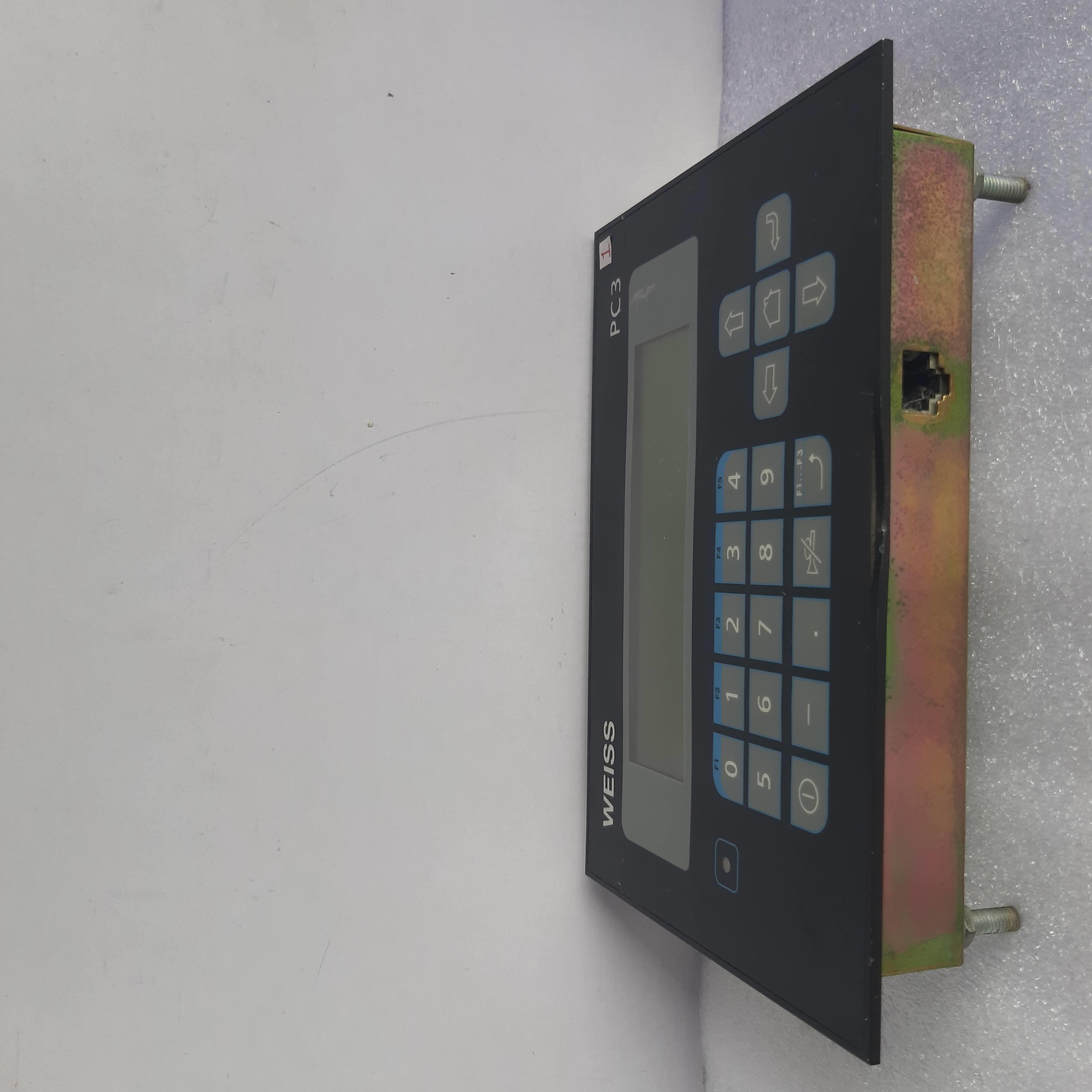 Weiss Pc3 Bat 10 Operator Panel - Plastic/metal, 150x100mm, Lcd Display, 24vdc Power, Ip65 Protection | Compact Design, User-friendly Interface, Easy Installation, Reliable Operation