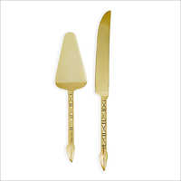 केक चाकू और सर्वर सेट