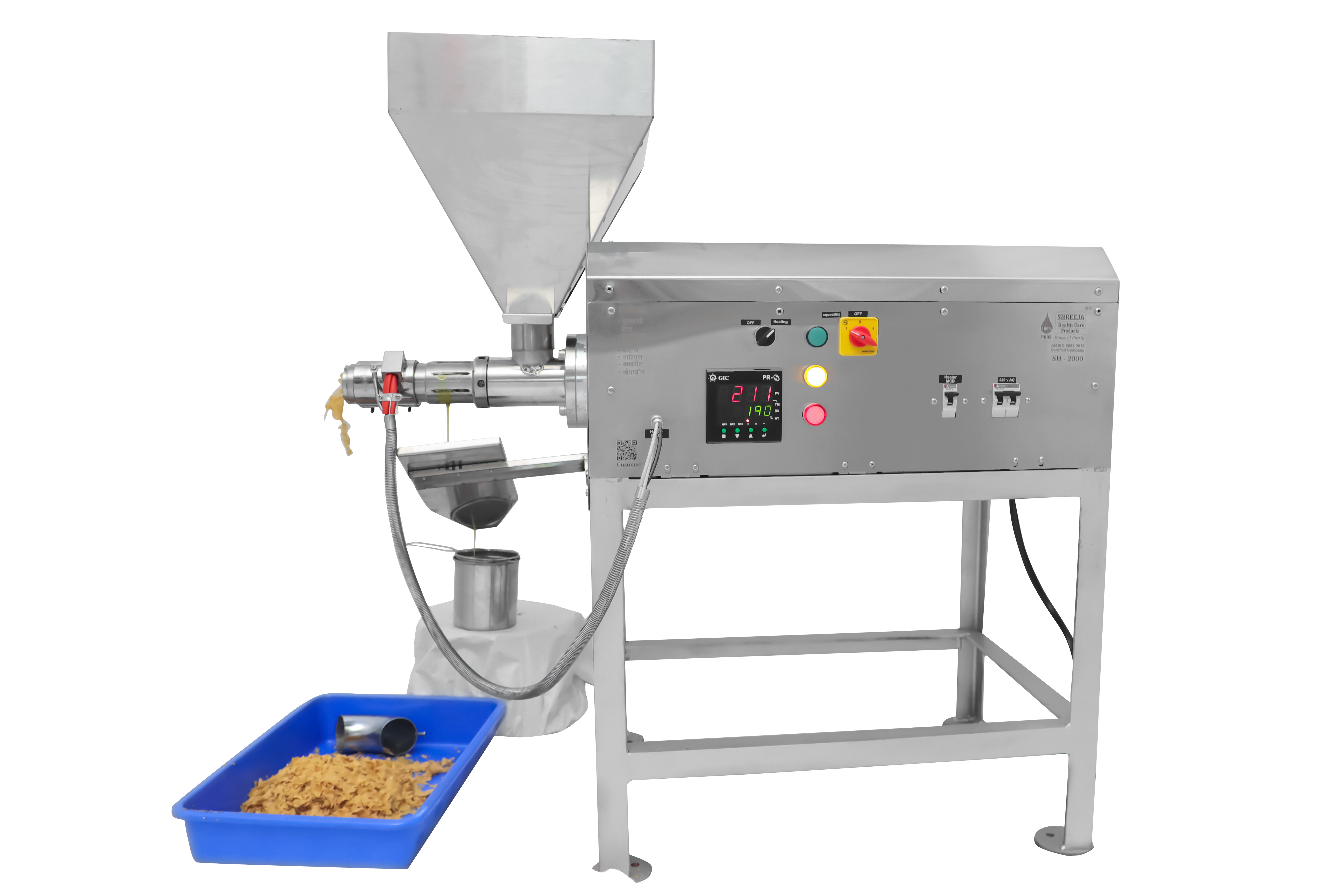 Automatic Industrial Cold Press Oil Machine
