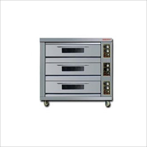 एसएस ट्रिपल डेक इलेक्ट्रिक ओवन