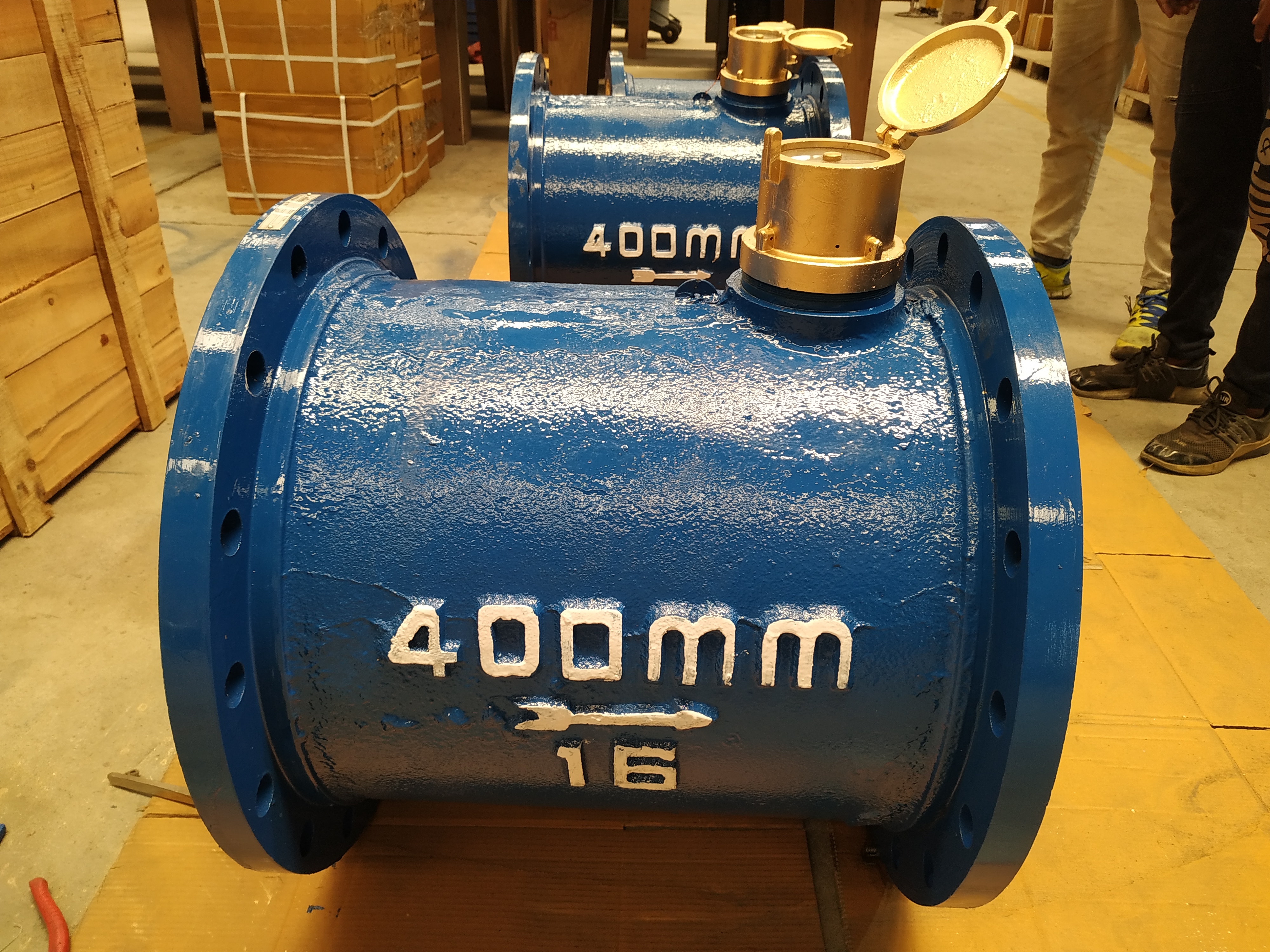 Bulk Encloded Class A Isi 2373 Flange End Water Meter - Accuracy: +_2% %