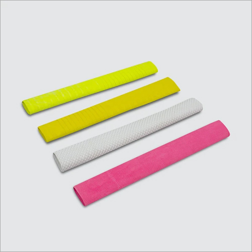 Bat Grips Pack of 4 - Rubber Material, Multi-Color Options | Soft Feel Grip with Enhanced Shock Absorption and Easy Fitting