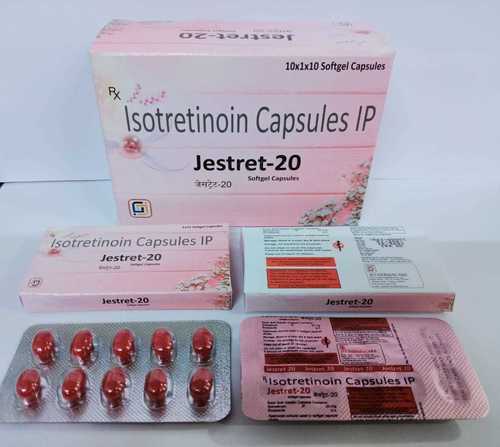 आइसोट्रेटिनॉइन 20 मिलीग्राम सॉफ्टजेल कैप्सूल सामान्य दवाएं