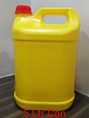 Plastic Jerry Can - Hdpe 5 Ltr, Natural Milky Color | Durable, Lightweight 220-320 Grams, Screw Cap, Ideal For Chemicals & Fluids