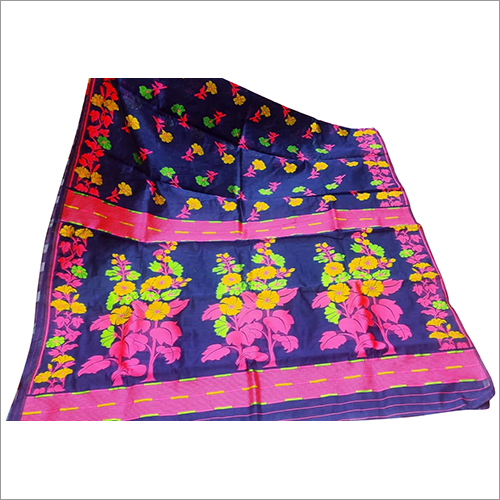 Multi Color Ladies Fancy Jamdani Saree