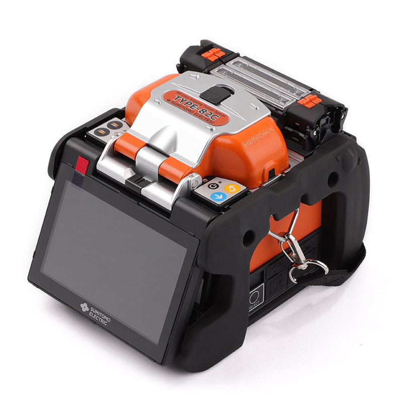 Sumitomo Type-82c Fusion Splicing Machine - Lightweight 2.2 Kg, 128x154x130 Mm , Ultra Fast Splicing In 5 Seconds, Dual Heating System, Ip52 Waterproof And Dustproof, Touch-screen Interface