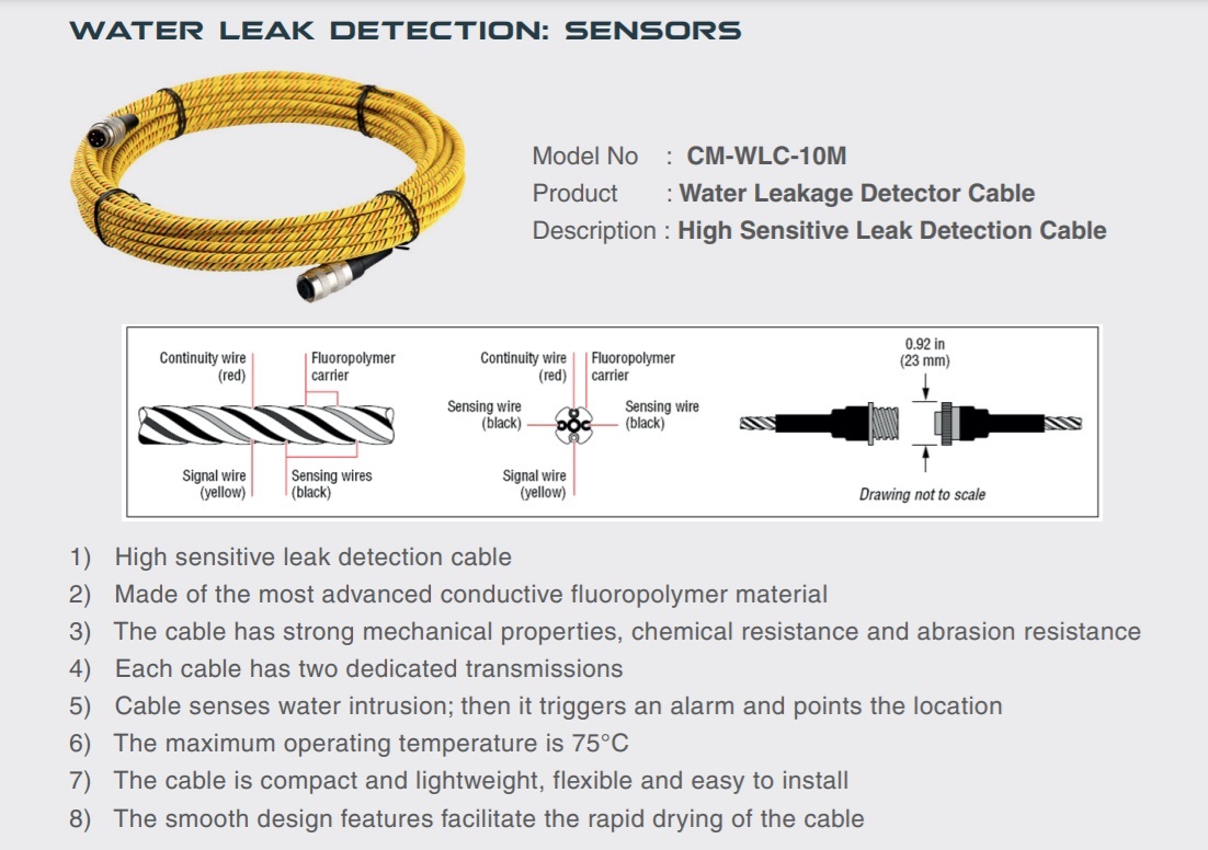 Water Leakage Detection System For Server Room