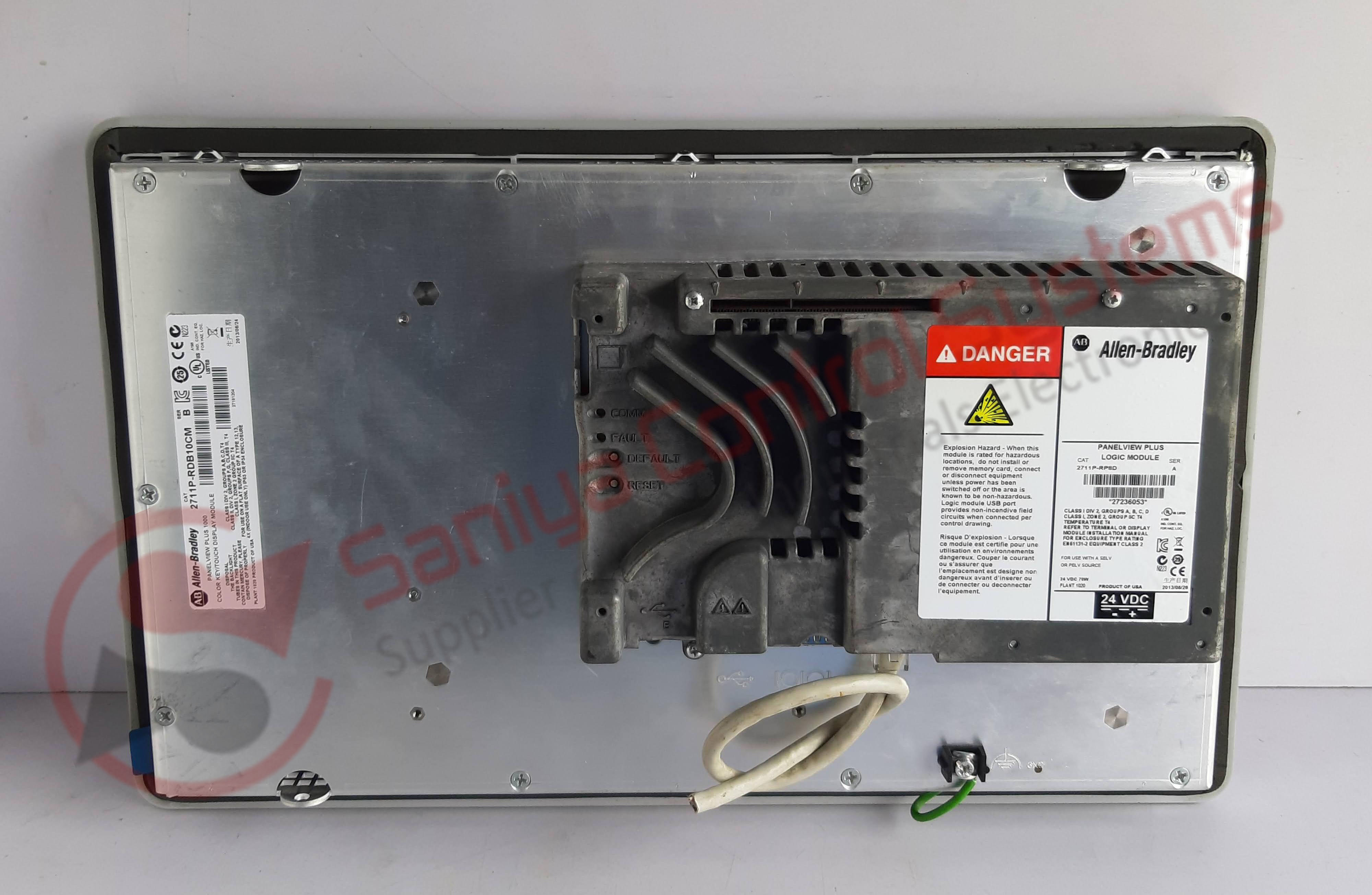 Allen-bradley 2711p-rdb10cm Plus 1000 Display Module - Model: 2711p-rdb10cm, Variable Dimensions | Features: Data Display, Operator Interface, System Monitoring, Process Control