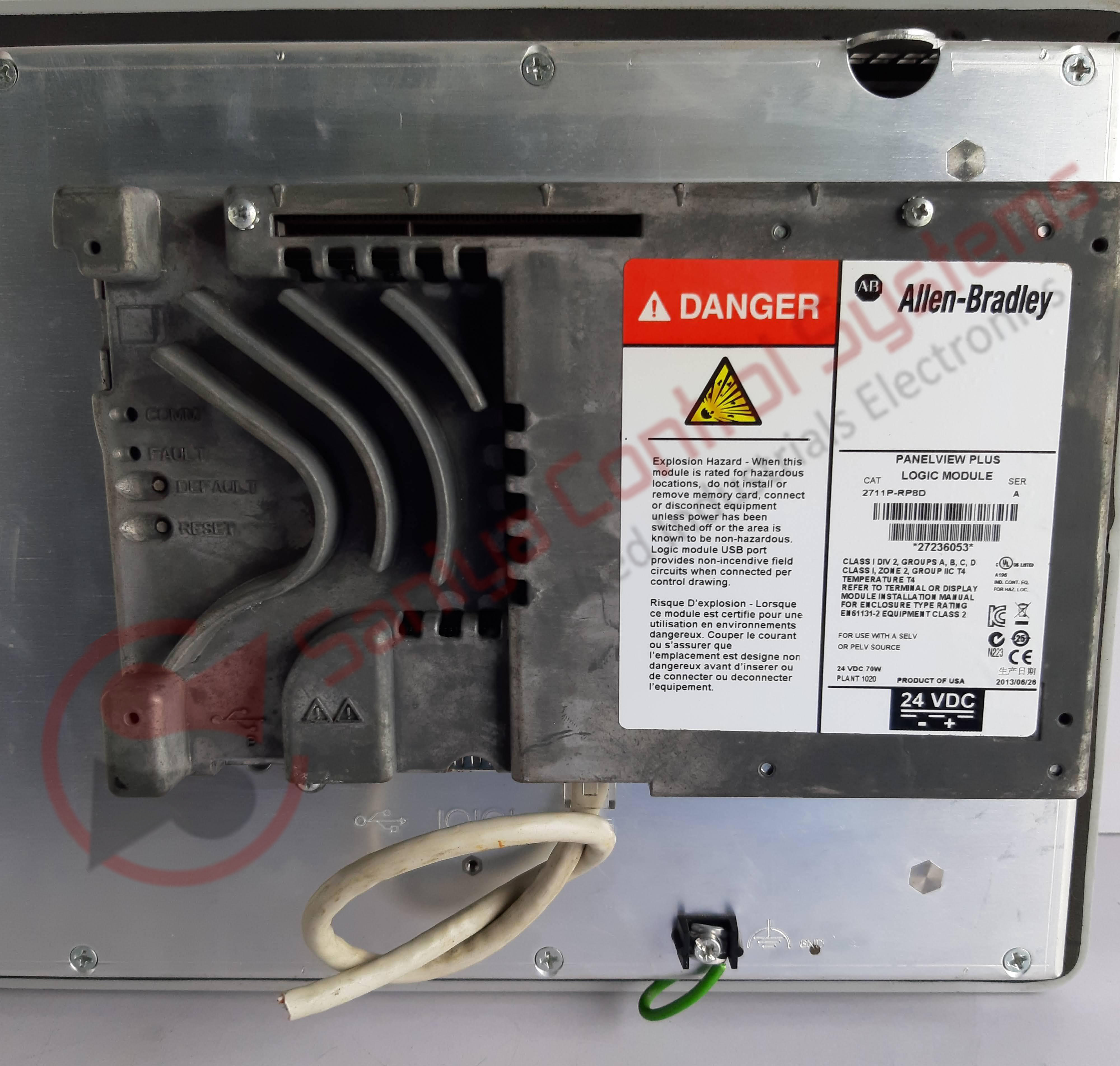 Allen-bradley 2711p-rdb10cm Plus 1000 Display Module - Model: 2711p-rdb10cm, Variable Dimensions | Features: Data Display, Operator Interface, System Monitoring, Process Control