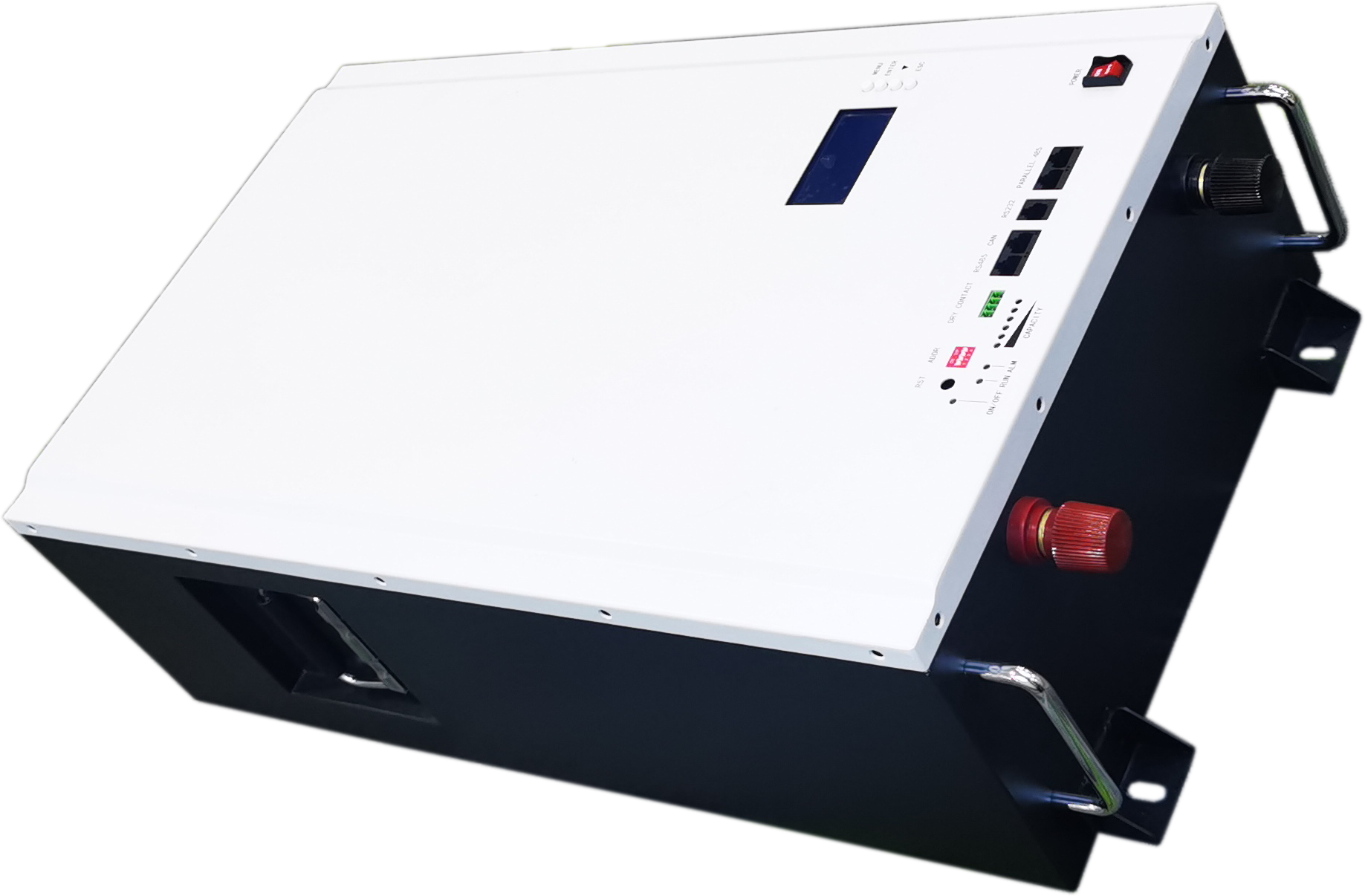 Npp 48v100ah Lifepo4 Powerwall - Metal Material, 620*380*190 Mm Size, White Color | Long Life Span Of 15 Years, Maintenance-free, Built-in Bms Protection