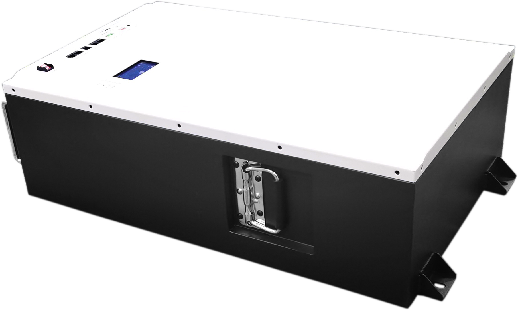 Npp 48v100ah Lifepo4 Powerwall - Metal Material, 620*380*190 Mm Size, White Color | Long Life Span Of 15 Years, Maintenance-free, Built-in Bms Protection