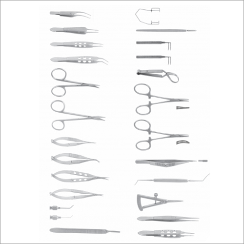 Steel Medix Glaucoma Set