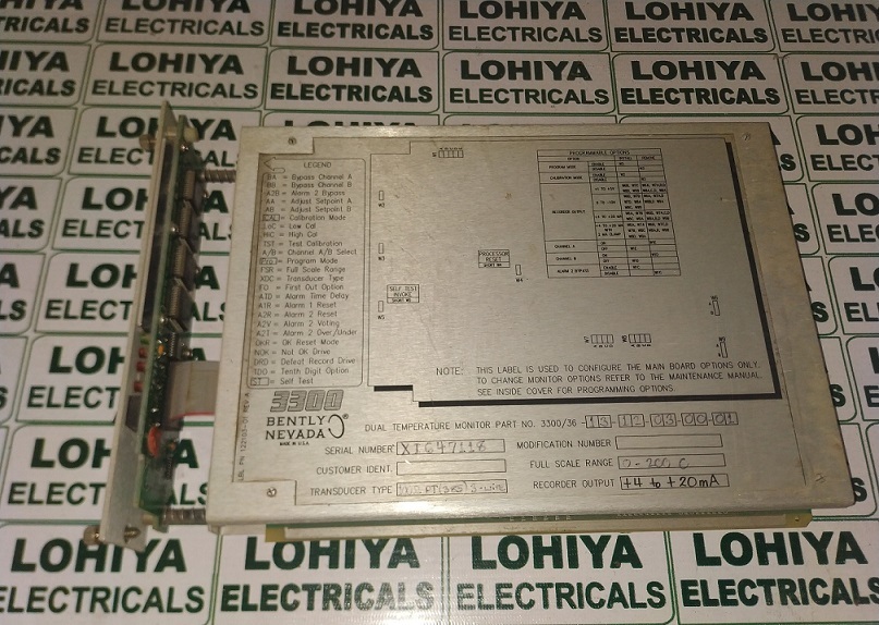 Bently Nevada Module 3300/36-13-12-03-00-01