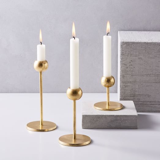 Brass High Quality Tulip Candle Holder In New Designed