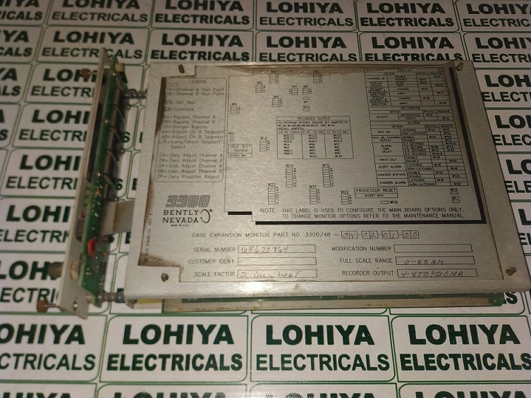 Bently Nevada Module 3300/48-04-02-01-00