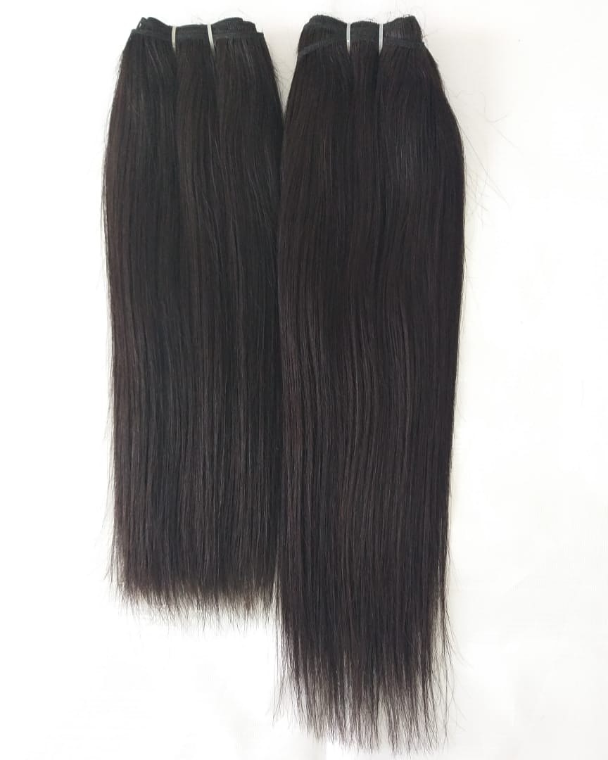 Natural Straight Hair Extensions Totally Unprocessed