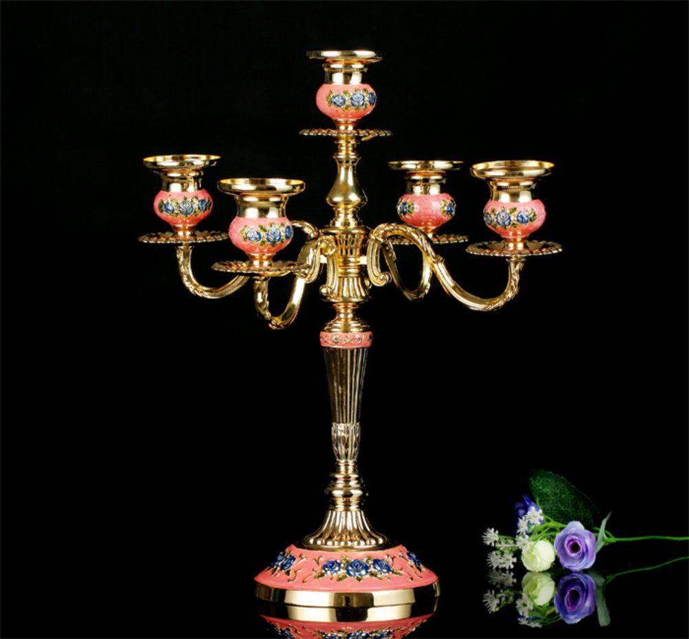 Brass Candelabra Candle Stick Holder In New Designed