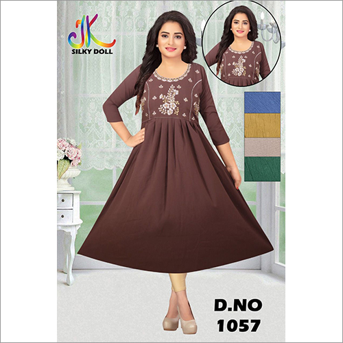 Washable Ladies Casual Kurtis