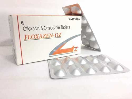 Tablets Ofloxacin 200Mg + Ornidazole 500Mg