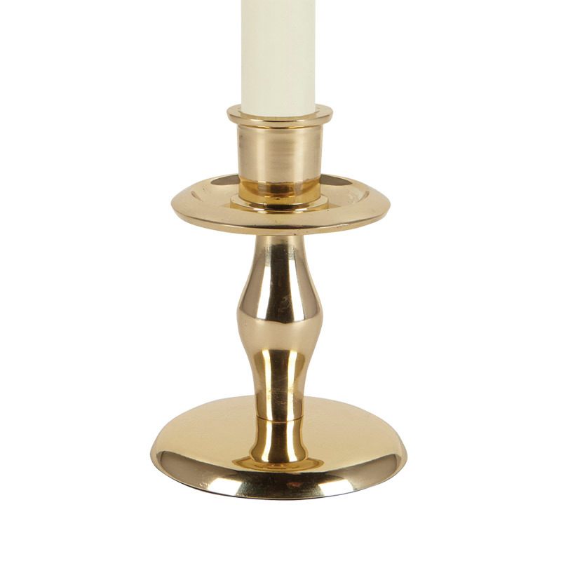 Vintage Brass Small Candle Stand