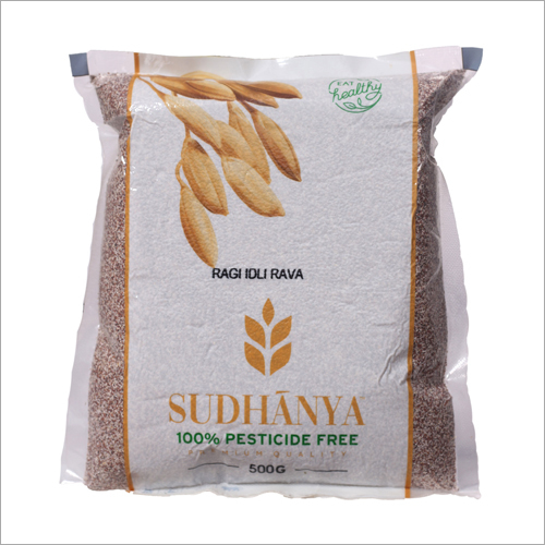500 gm Ragi Idily Rawa - Wheat Ingredients, Raw Powder Formulation | Ideal for Cooking Versatile Dishes