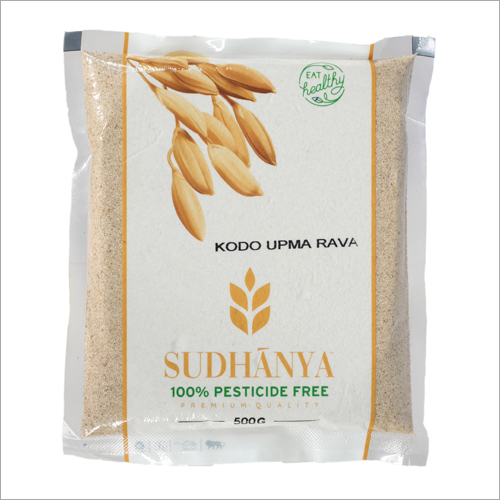 500 gm Kodo Upma Rava - Natural Powder | Features Fine Texture and Versatile Use for Traditional Indian Dishes