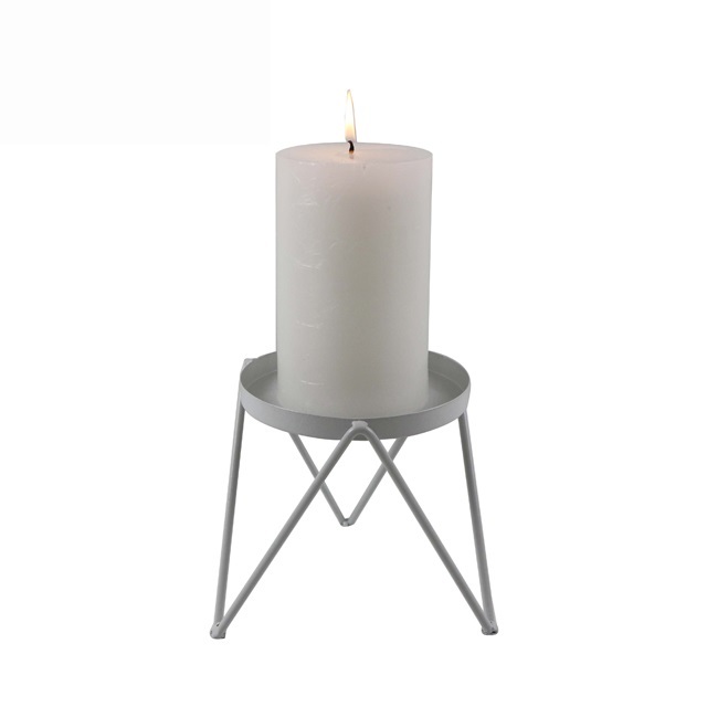 Brass Sphere Metal Candle Holder