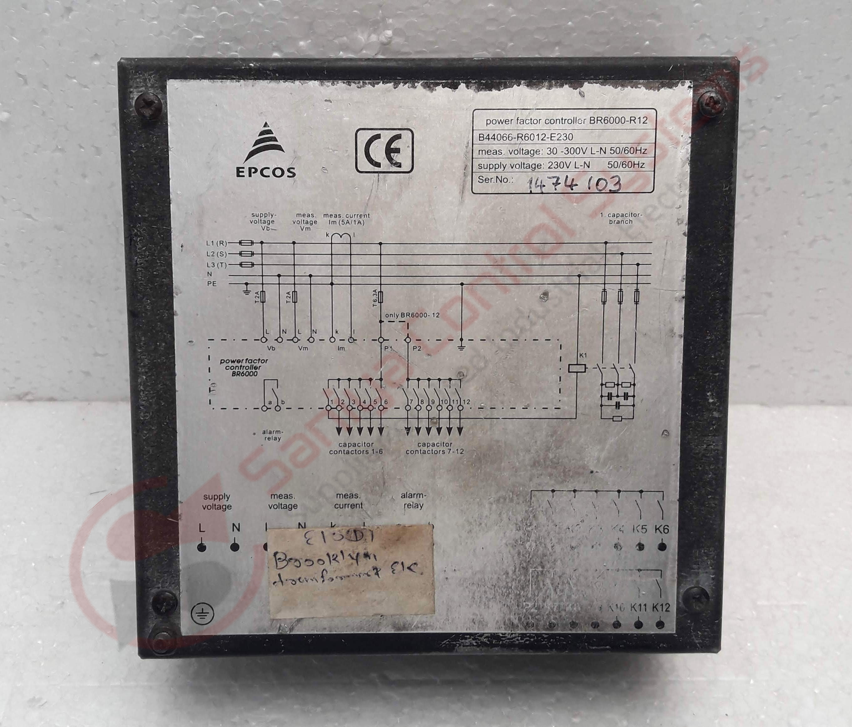 Epcos Br6000-r12 Power Factro Controller