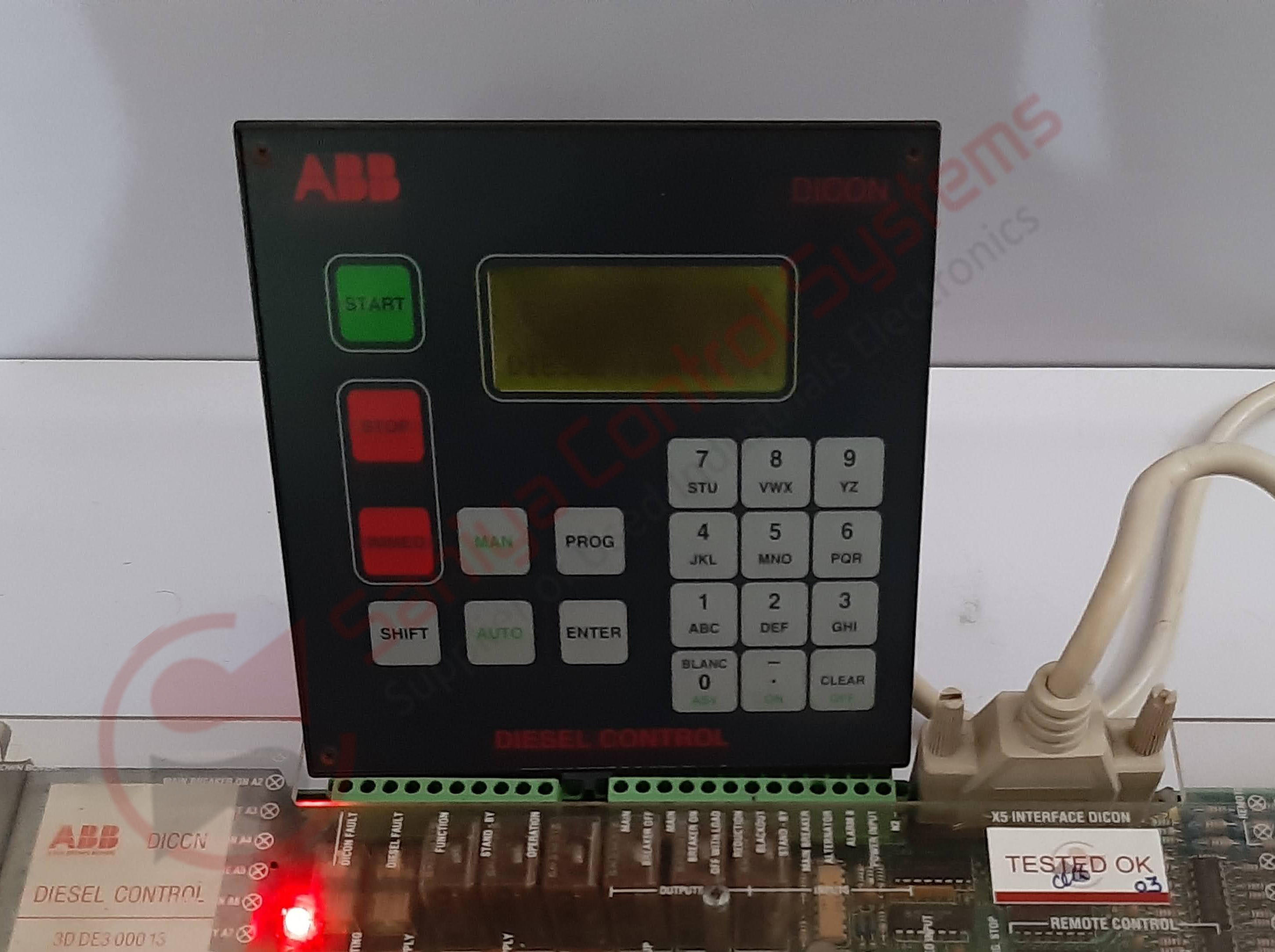 Abb Synpol D Cma112 Dicon 3d De3 00013 Diesel Control Display Panel
