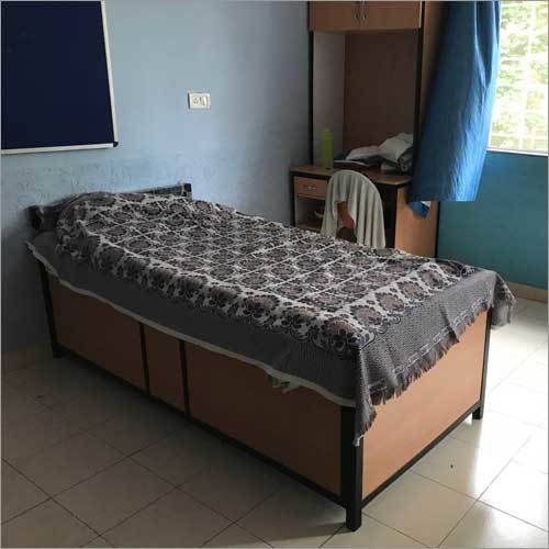 Hostel Wooden Storage Cot