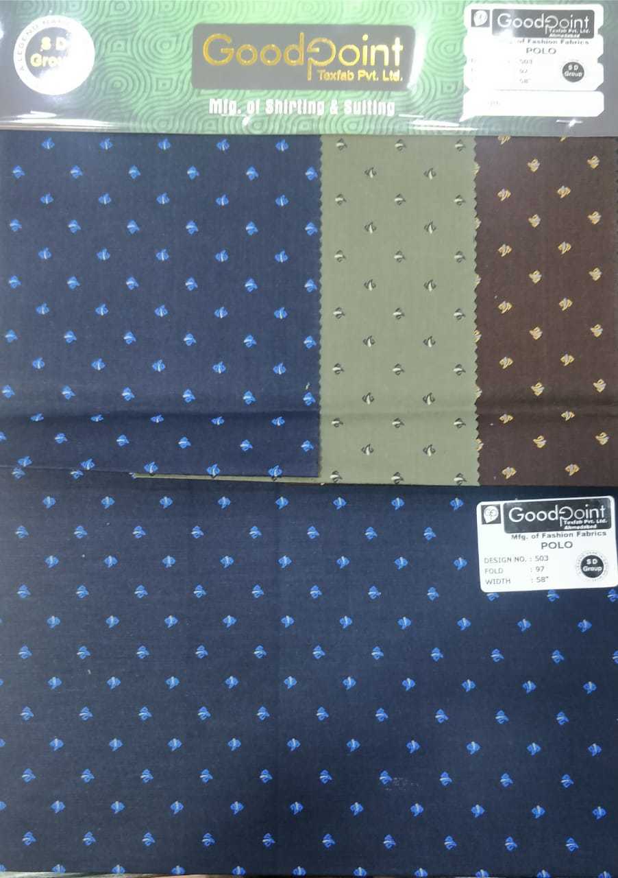 Polo Barmuda Fabric - Fabric, 58" Inch Length X 58" Inch Width | Washable, Printed Texture, 3 Color Options, 97 Fold Strength, Plain Style