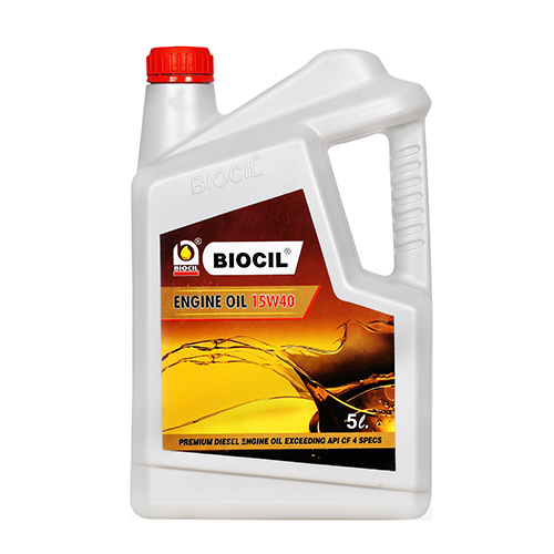 Biocil 15w40 Multigrade Engine Oil - Api Cf 4/sj | Formulated For Diesel Engines, Reduces Oil Consumption, Superior Shear Stability