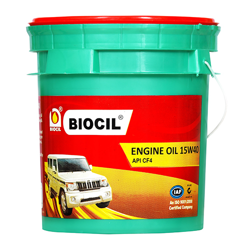 Biocil 15w40 Multigrade Engine Oil - Api Cf 4/sj | Formulated For Diesel Engines, Reduces Oil Consumption, Superior Shear Stability