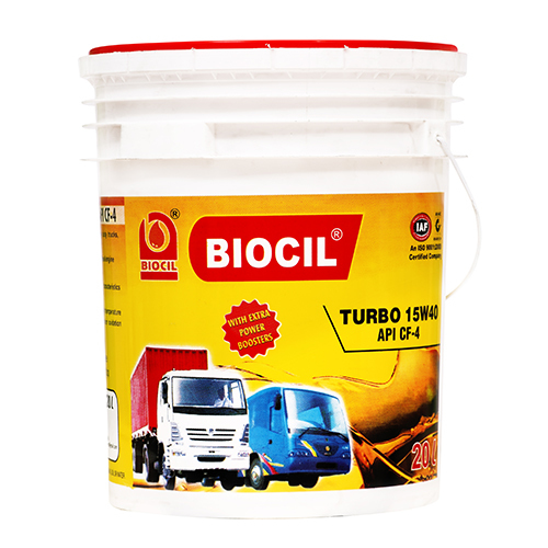 Biocil 15w40 Multigrade Engine Oil - Api Cf 4/sj | Formulated For Diesel Engines, Reduces Oil Consumption, Superior Shear Stability