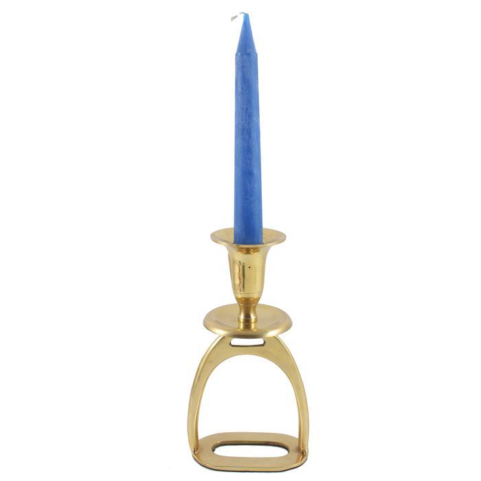 Brass Two Small Round Candle Holder