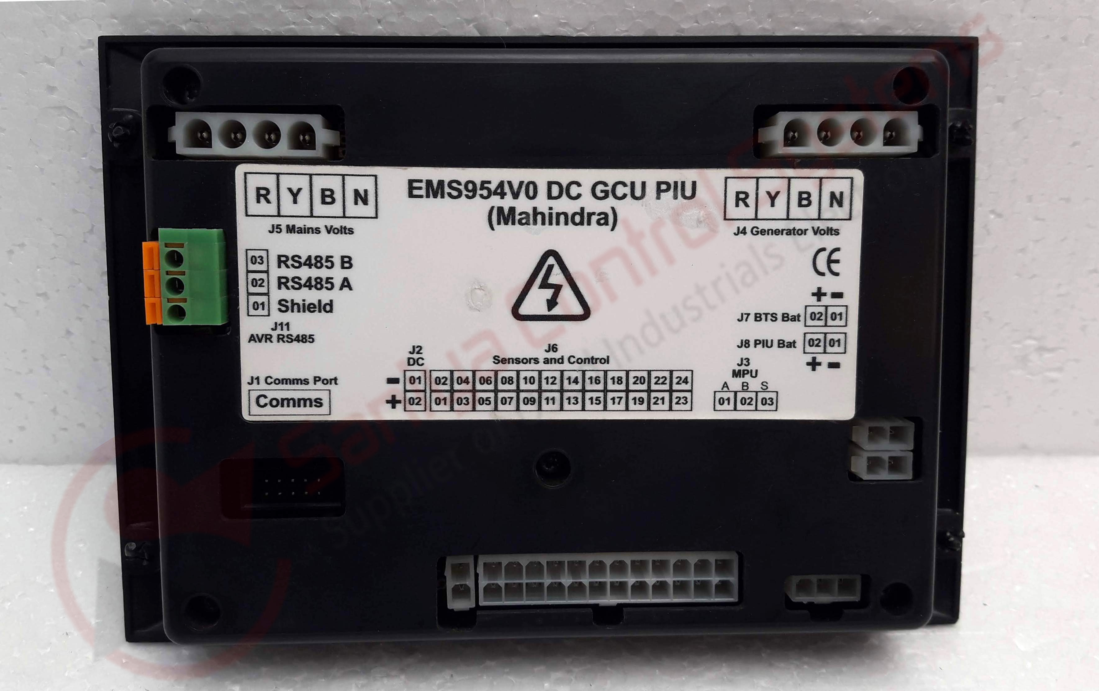 Mahindra Ems954v0 Dc Gcu Piu Generator
